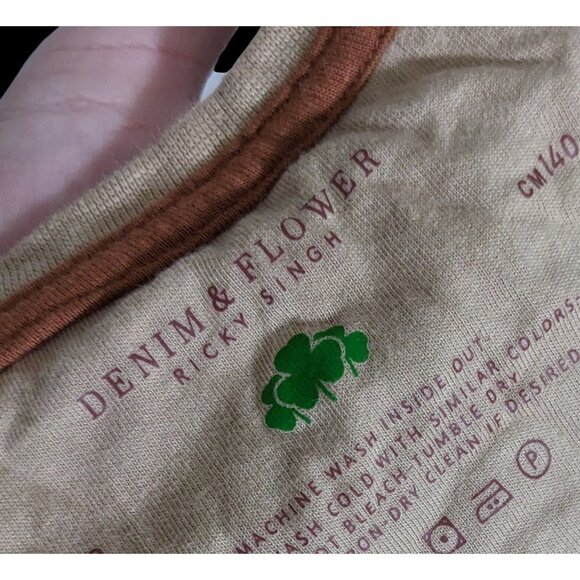 Denim & Flower x Ricky Singh Dabbing Dog Shirt - Picture 3 of 6